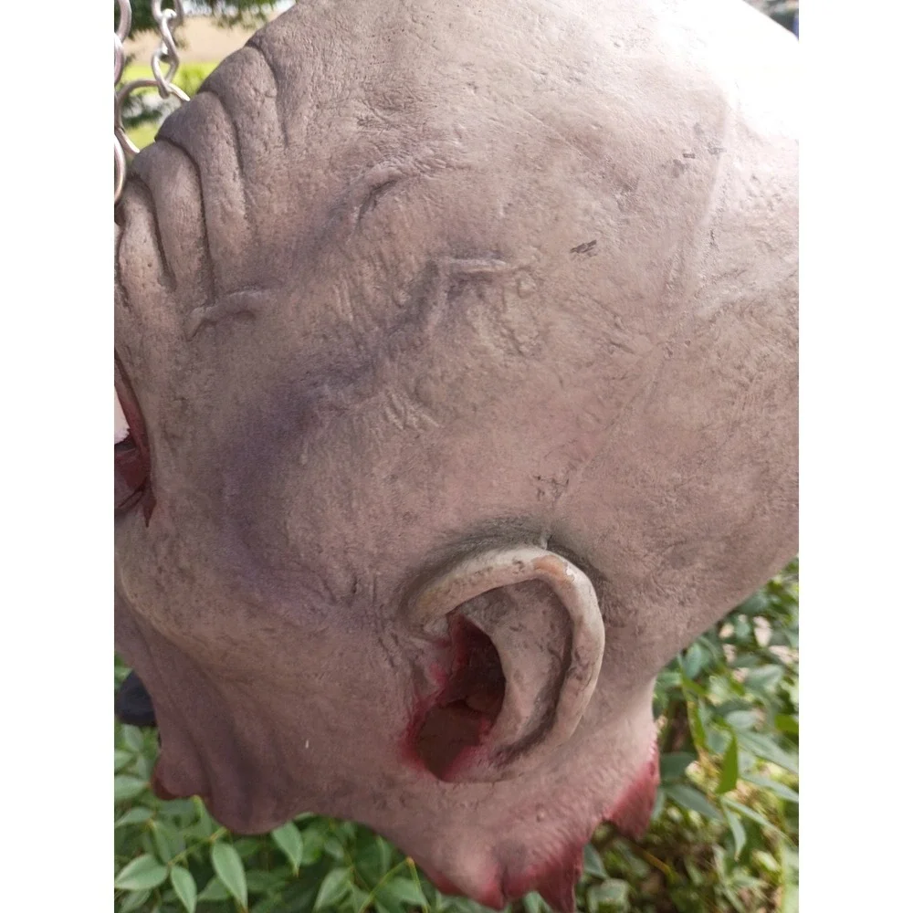 Vintage Severed Head Halloween Prop rubber Latex Professional 12 Inch‎ Amazing